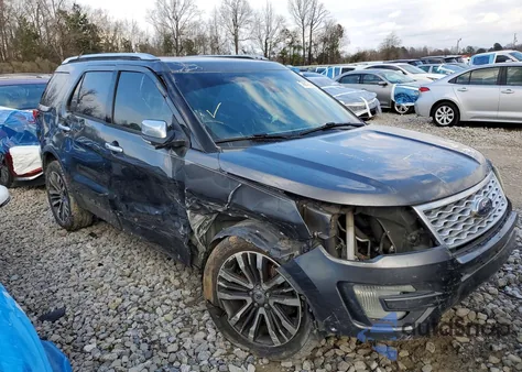 2016 Ford Explorer Platinum из США, поврежденный, VIN 1FM5K8HT5GGC69797